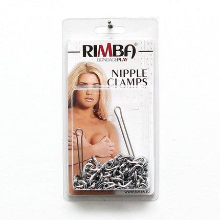 Tepelklemmen met dubbele ketting - Erotiekvoordeel.nl