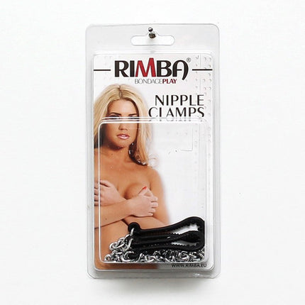 Tepelklemmen plastic getand met dubbele ketting - Erotiekvoordeel.nl