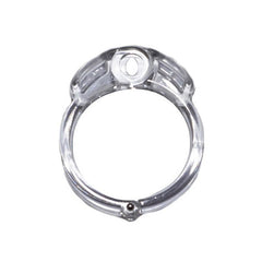 The Vice Kuisheidskooi - Extra Ring Maat XXL - transparant-Erotiekvoordeel.nl