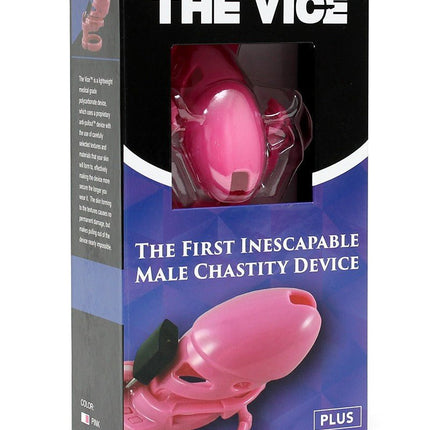 The Vice Kuisheidskooi | Peniskooi | Chastity Cage - roze - Erotiekvoordeel.nl
