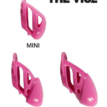The Vice Kuisheidskooi | Peniskooi | Chastity Cage - roze - Erotiekvoordeel.nl