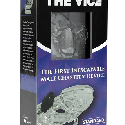 The Vice Kuisheidskooi | Peniskooi | Chastity Cage - transparant - Erotiekvoordeel.nl
