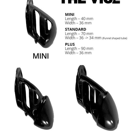 The Vice Kuisheidskooi | Peniskooi | Chastity Cage - zwart - Erotiekvoordeel.nl
