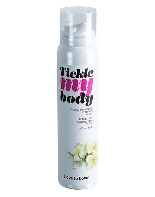 Tickle my body Massagemousse - Kaapse Jasmijn - Erotiekvoordeel.nl