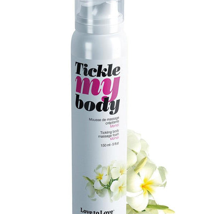 Tickle my body Massagemousse - Kaapse Jasmijn - Erotiekvoordeel.nl