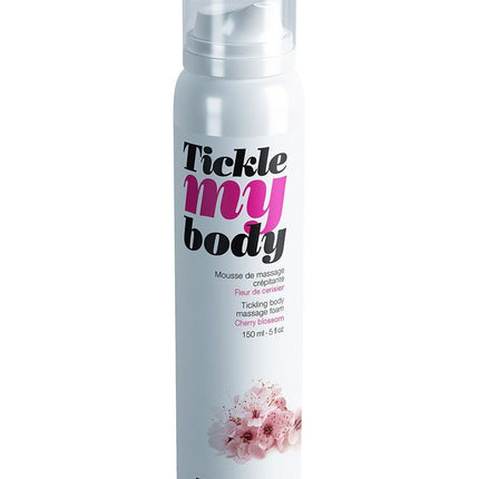 Tickle my body Massagemousse - Kersenbloesem - Erotiekvoordeel.nl