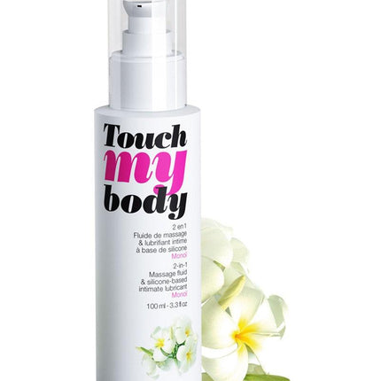 Touch my Body - Glijmiddel en massageolie in 1 - Gardenia - Erotiekvoordeel.nl