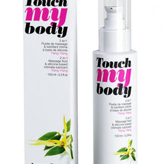 Touch my body Glijmiddel en massageolie in 1 Tropische Magnolia - Erotiekvoordeel.nl