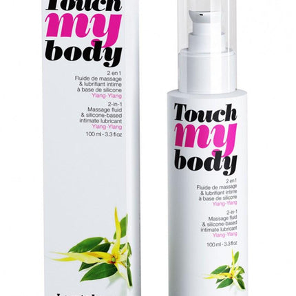 Touch my body Glijmiddel en massageolie in 1 Tropische Magnolia - Erotiekvoordeel.nl