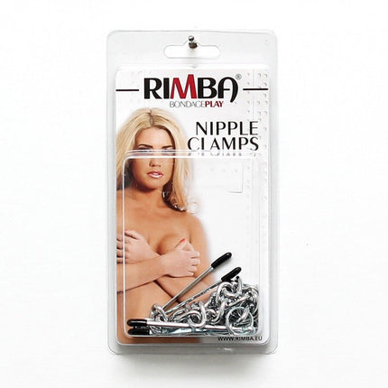 Verstelbare Pincet Tepelklemmen met ketting - Erotiekvoordeel.nl