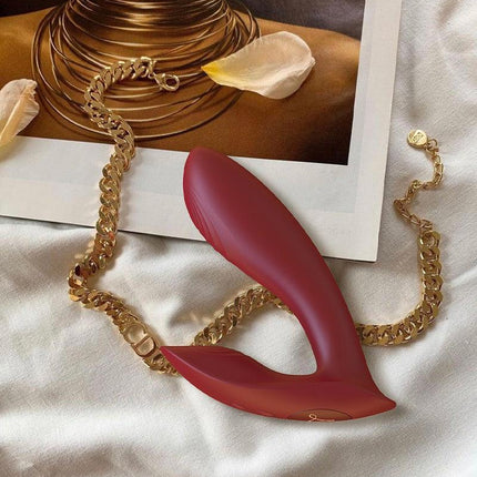 Viotec Loyte - Vibrator - Prostaat Vibrator met Appbediening - Wijnrood - Diepe Intense Sensaties-Erotiekvoordeel.nl