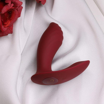 Viotec Loyte - Vibrator - Prostaat Vibrator met Appbediening - Wijnrood - Diepe Intense Sensaties-Erotiekvoordeel.nl