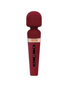 Viotec Titan - Vibrator - Staaf Vibrator - Wand Vibrator - Massager - Goud en Wijnrood - Luxueus Zacht Siliconen-Erotiekvoordeel.nl