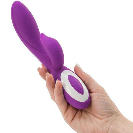 Wonderlust Harmony Clitoris en G-spot Vibrator - paars - Erotiekvoordeel.nl
