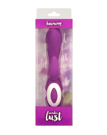 Wonderlust Harmony Clitoris en G-spot Vibrator - paars - Erotiekvoordeel.nl