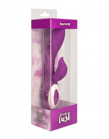 Wonderlust Harmony Clitoris en G-spot Vibrator - paars - Erotiekvoordeel.nl