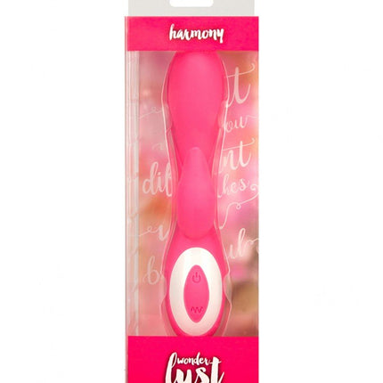 Wonderlust Harmony Clitoris en G-spot Vibrator - roze - Erotiekvoordeel.nl