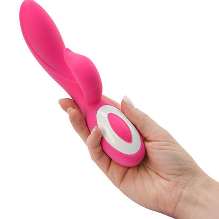 Wonderlust Harmony Clitoris en G-spot Vibrator - roze - Erotiekvoordeel.nl