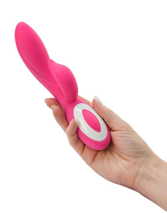 Wonderlust Harmony Clitoris en G-spot Vibrator - roze - Erotiekvoordeel.nl