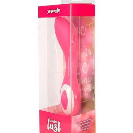 Wonderlust Serenity G-spot vibrator - roze - Erotiekvoordeel.nl