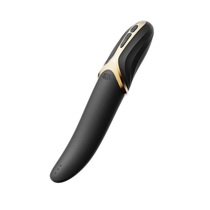 ZALO - Aurore Eve - Lik Vibrator met Verwarmingsfunctie en DirectPower 2.0 - Zwart-Erotiekvoordeel.nl