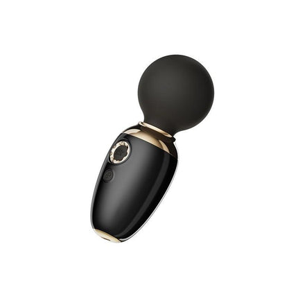 ZALO Ava - Verwarming Mini Wandvibrator met appbediening - Zwart-Erotiekvoordeel.nl