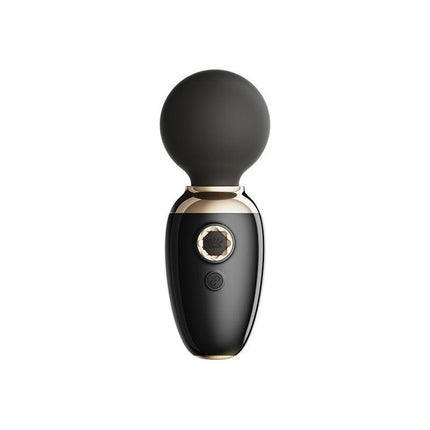 ZALO Ava - Verwarming Mini Wandvibrator met appbediening - Zwart-Erotiekvoordeel.nl