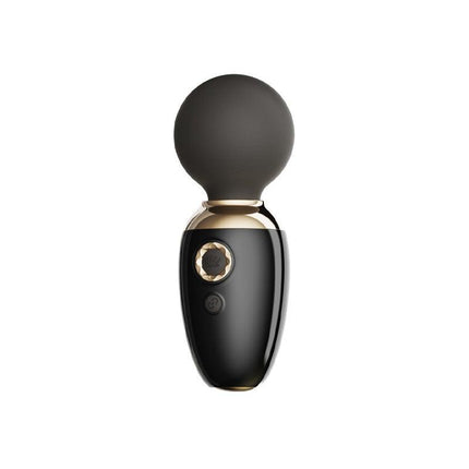 ZALO Ava - Verwarming Mini Wandvibrator met appbediening - Zwart-Erotiekvoordeel.nl