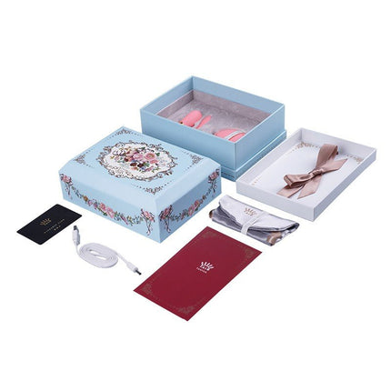Zalo Fanfan partner vibrator set met remote en app control - roze