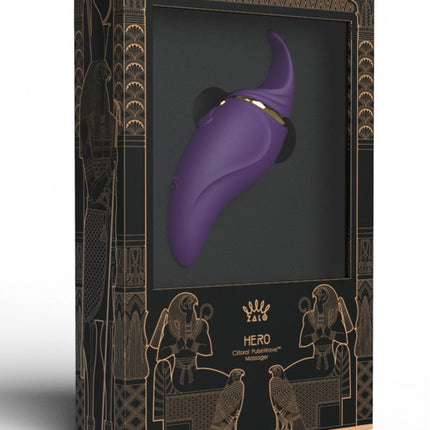 Zalo Hero Clitoral Pulsewave Vibrator - Amethyst Paars - Erotiekvoordeel.nl
