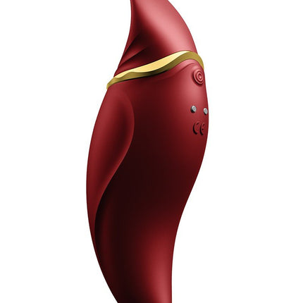 Zalo Hero Clitoral Pulsewave Vibrator - Robijn Rood - Erotiekvoordeel.nl