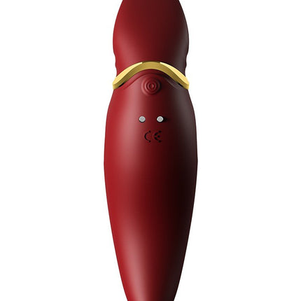 Zalo Hero Clitoral Pulsewave Vibrator - Robijn Rood - Erotiekvoordeel.nl