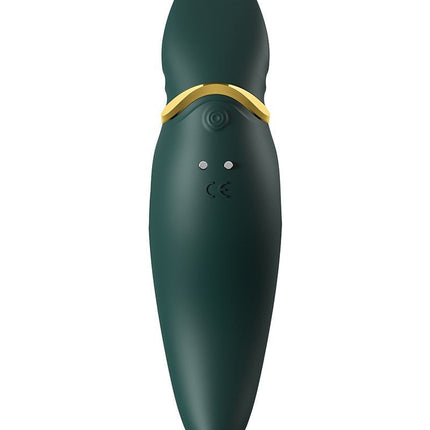 Zalo Hero Clitoral Pulsewave Vibrator - Smaragd Groen - Erotiekvoordeel.nl