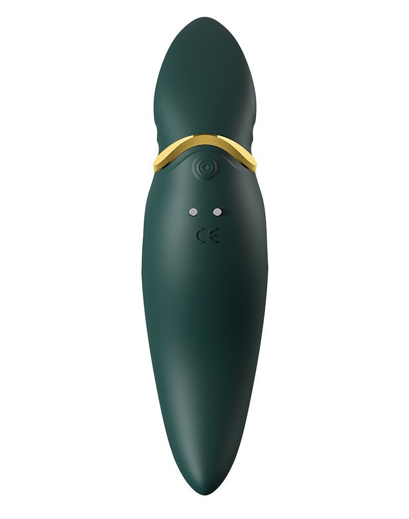 Zalo Hero Clitoral Pulsewave Vibrator - Smaragd Groen - Erotiekvoordeel.nl