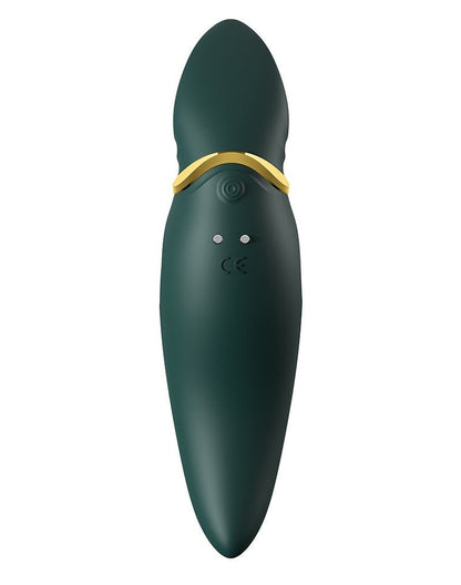 Zalo Hero Clitoral Pulsewave Vibrator - Smaragd Groen - Erotiekvoordeel.nl
