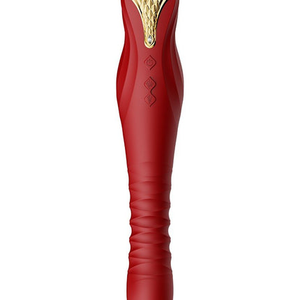 ZALO King Stotende Vibrator met powerthrust technologie - rood - Erotiekvoordeel.nl