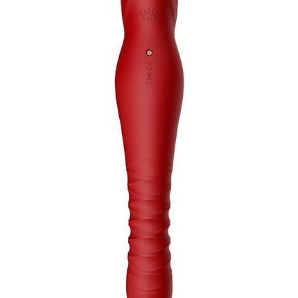 ZALO King Stotende Vibrator met powerthrust technologie - rood - Erotiekvoordeel.nl