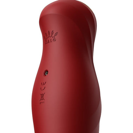 ZALO King Stotende Vibrator met powerthrust technologie - rood - Erotiekvoordeel.nl