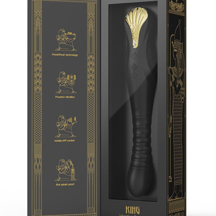 ZALO King Stotende Vibrator met powerthrust technologie -zwart - Erotiekvoordeel.nl