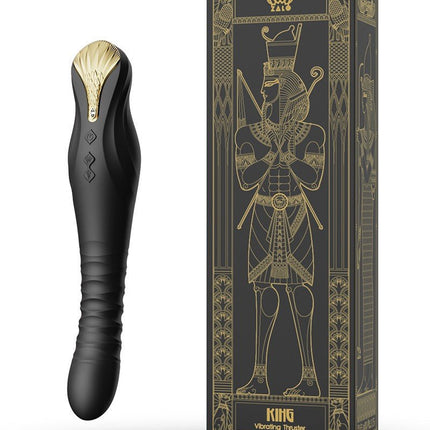 ZALO King Stotende Vibrator met powerthrust technologie -zwart - Erotiekvoordeel.nl