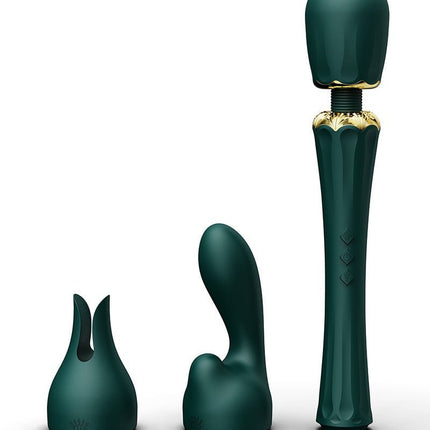ZALO Kyro Wand Vibrator - smaragdgroen-Erotiekvoordeel.nl