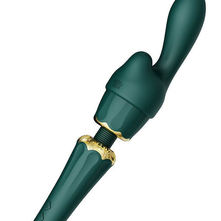 ZALO Kyro Wand Vibrator - smaragdgroen-Erotiekvoordeel.nl
