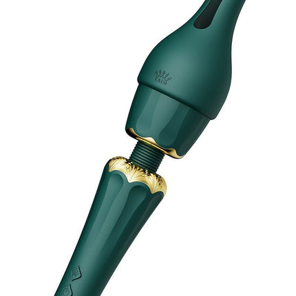 ZALO Kyro Wand Vibrator - smaragdgroen-Erotiekvoordeel.nl