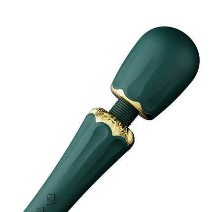 ZALO Kyro Wand Vibrator - smaragdgroen-Erotiekvoordeel.nl