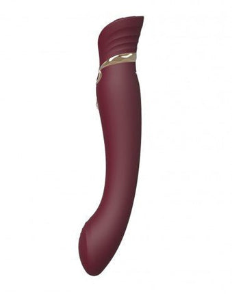 ZALO Queen PulseWave vibrator - wijnrood - Erotiekvoordeel.nl