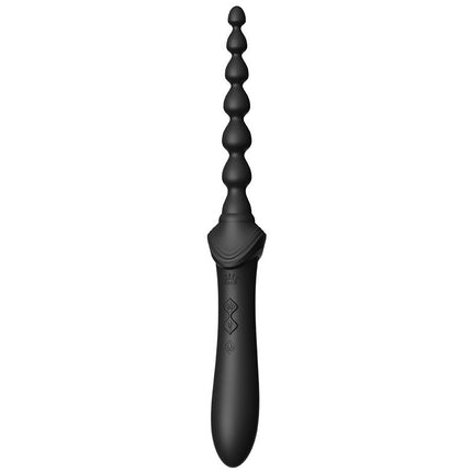 ZALO Verwarmde Pinpoint Clitoris Vibrator Bess 2 met extra opzetstukken - zwart-Erotiekvoordeel.nl