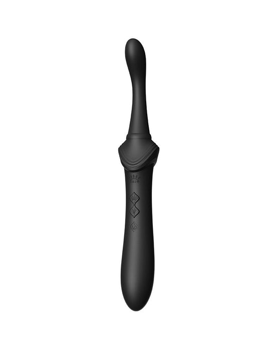ZALO Verwarmde Pinpoint Clitoris Vibrator Bess 2 met extra opzetstukken - zwart-Erotiekvoordeel.nl
