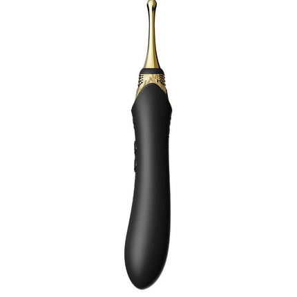 ZALO Verwarmde Pinpoint Clitoris Vibrator Bess 2 met extra opzetstukken - zwart-Erotiekvoordeel.nl