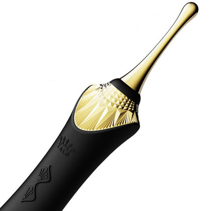 Zalo Clitoris Pinpoint Vibrator Bess  met extra opzetstukken - zwart - Erotiekvoordeel.nl