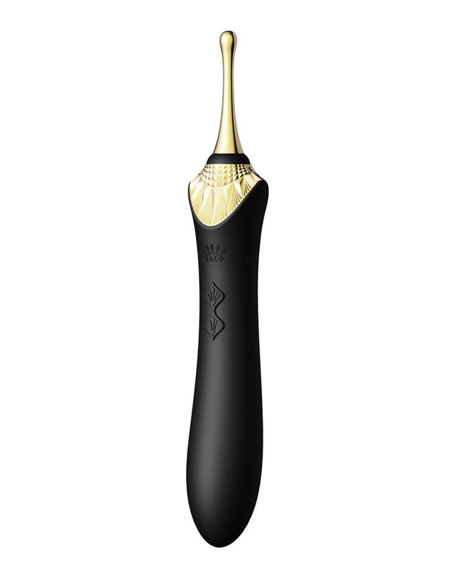 Zalo Clitoris Pinpoint Vibrator Bess  met extra opzetstukken - zwart - Erotiekvoordeel.nl